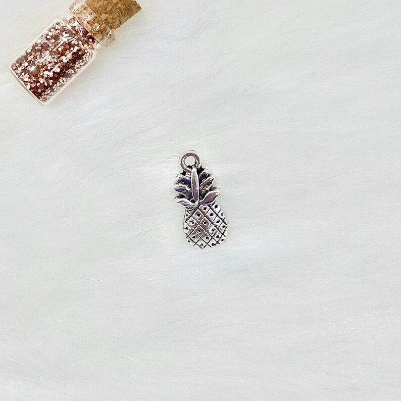 Baby Dust Pineapple Charm Keychain IVF Gift IUI Gift Etsy