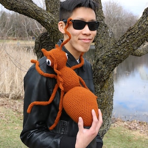 PDF Pattern Sage The Ant Amigurumi