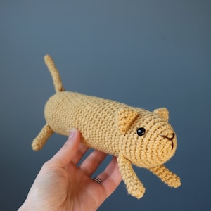 Breadstick Cat *PDF Crochet Pattern* No sew