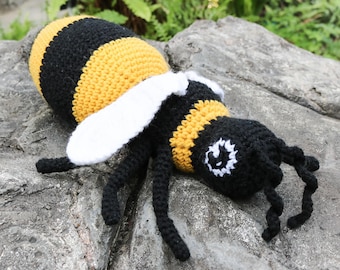 PDF Basil The Bee Amigurumi Crochet Pattern