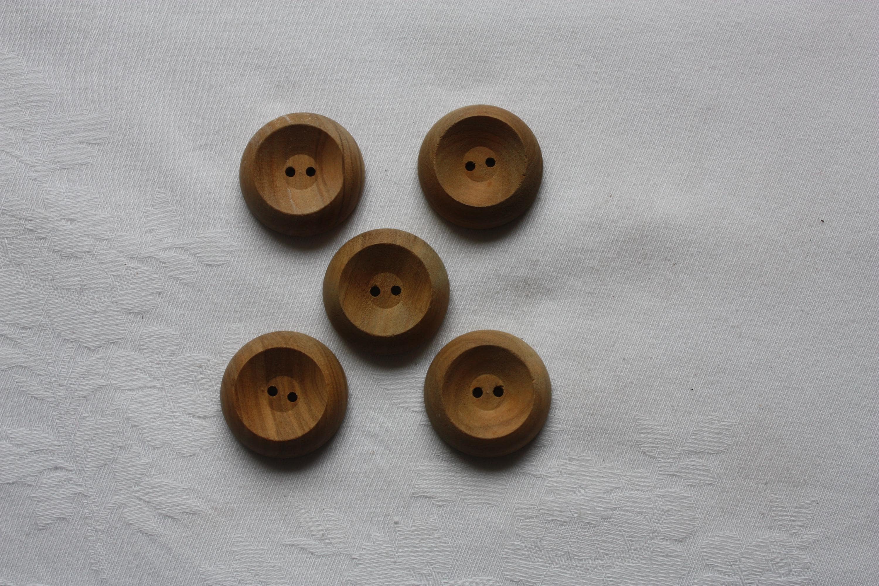 Sweet Home, set di 4 bottoni in legno 60 mm 4 fori, pulsanti di gr... | su