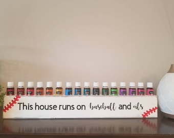 Essential oil holder // essential oil storage / 15ml // baseball