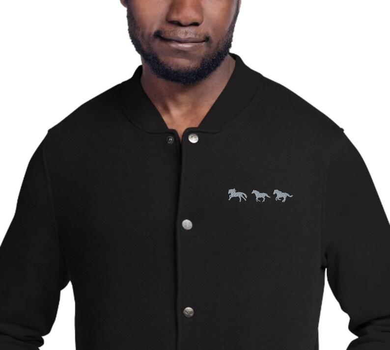 embroidered horse jacket