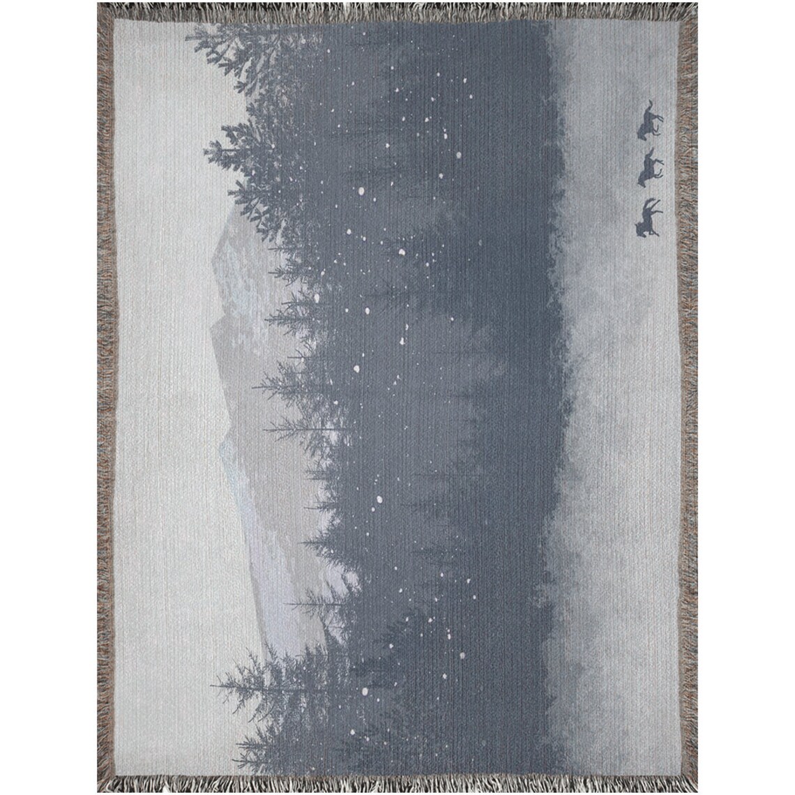 Winter Pferdedecke Webdecke Decke Decke Gobelin | Etsy