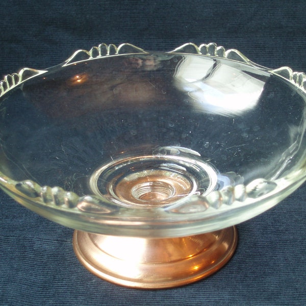 Princess House Crystal Trifle Bowl Etsy Canada