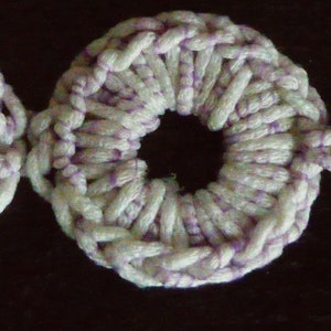 Crocheted Bracelet Rings Handmade Exclusive image 6