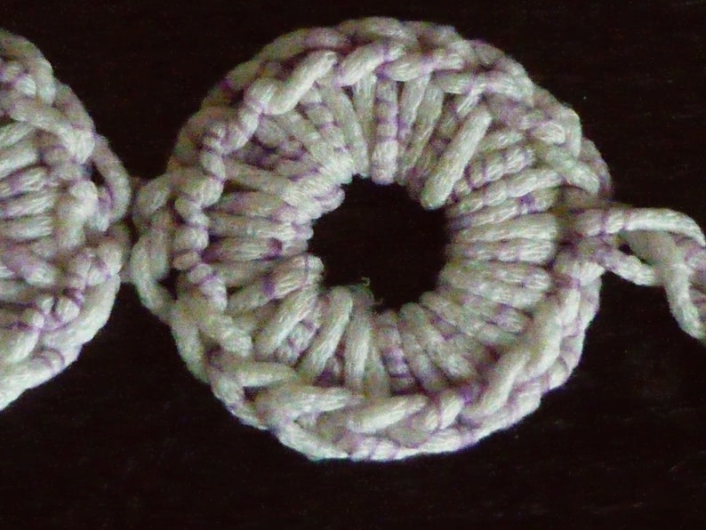 Crocheted Bracelet Rings Handmade Exclusive image 6