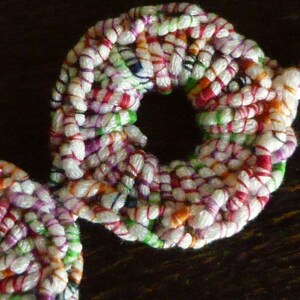 Crocheted Bracelet Rings Handmade Exclusive image 7