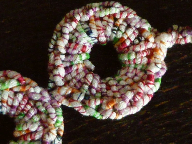 Crocheted Bracelet Rings Handmade Exclusive image 7