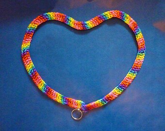 Lanyard rainbow long