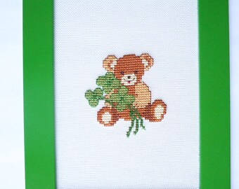 Funny Glücksbär-Embroidery