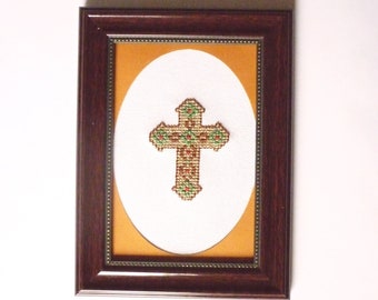 Opulent Cross - Embroidery Image Handmade Exclusive
