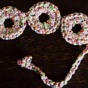 Crocheted Bracelet Rings Handmade Exclusive image 10