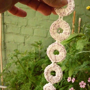 Crocheted Bracelet Rings Handmade Exclusive image 4