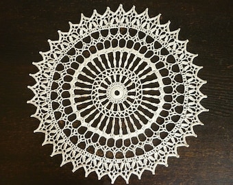 Filigree lace ceiling Penelope, approx. 31 cm, créme