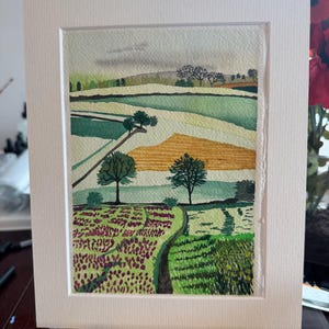 Original Watercolour Landscape Painting