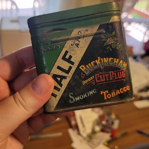 1930s Tobacco box