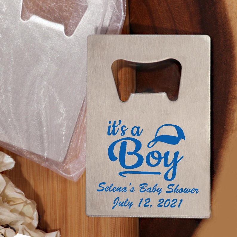 Set of 24 Personalized It/'s a Boy Baby Shower Favors Bottle Opener Baby Shower It/'s a Boy Party Ideas Party Favors Bottle Opener Baby12