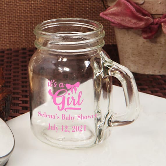 mason jar baby bottle favors