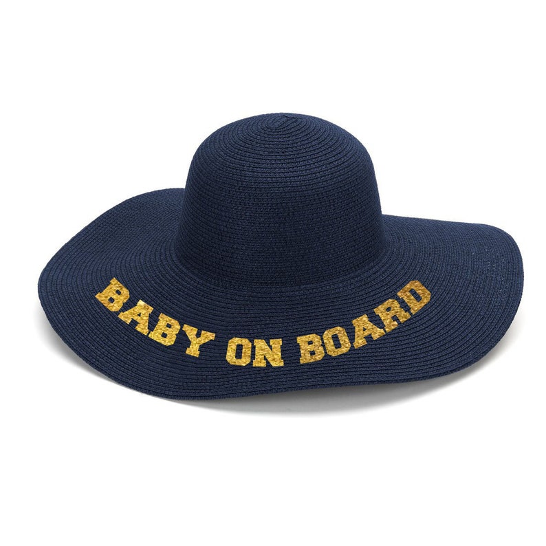 baby on board floppy hat