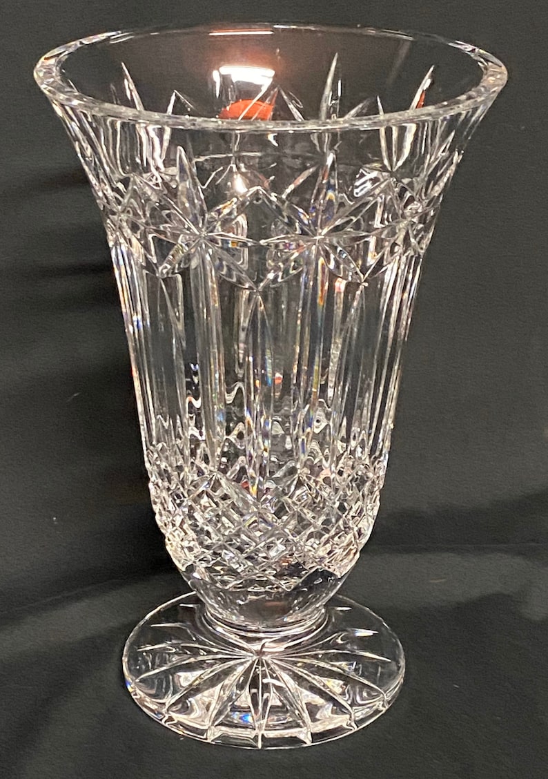 Vintage Waterford Crystal Vase Etsy