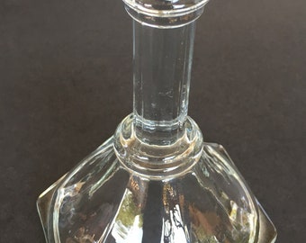 Vintage Crystal Candle Stick Holder