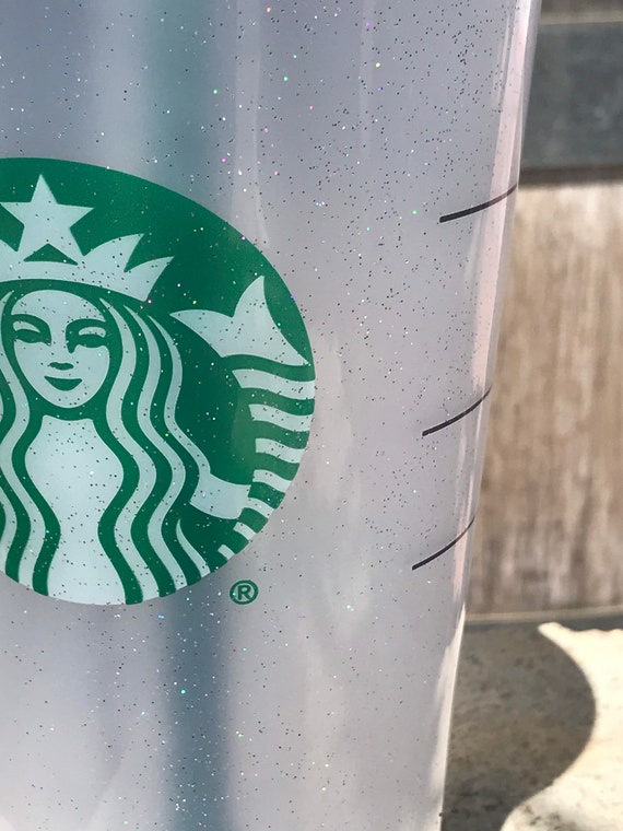 Drink & Barware Home & Living Kitchen & Dining Epoxy sealed Starbucks reusable cup