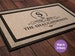 Monogram custom family last name doormat welcome mat - 18'x30', Personalized wedding housewarming gift 