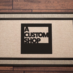 Business Logo Rug   Etsy