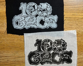 100 Gecs Patch - 100 Gecs hyperpop laura les crust punk patch emo battle jacket patch bladee drain gang