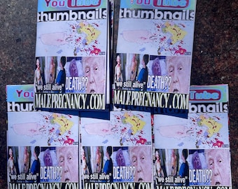 YOUTUBE THUMNAILS zine by jpegkyle