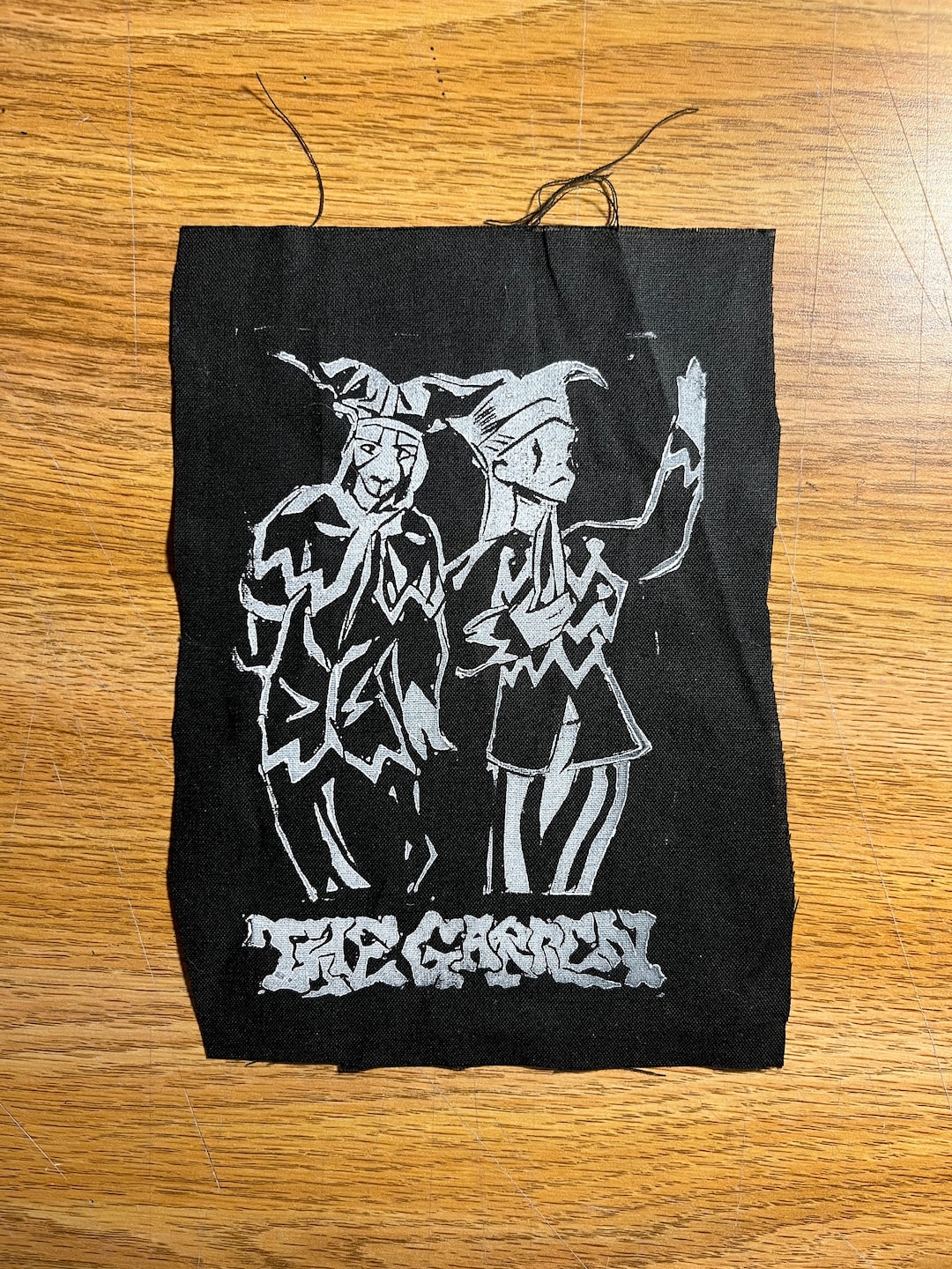GLyphs punk rockダメージ加工タータンチェック キルトバムフラップ GLyphs punk rockダメージ加工タータンチェック キルトバム