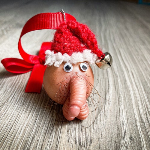 Santa Sack and Crack Hairy Bauble christmas secret picture picture