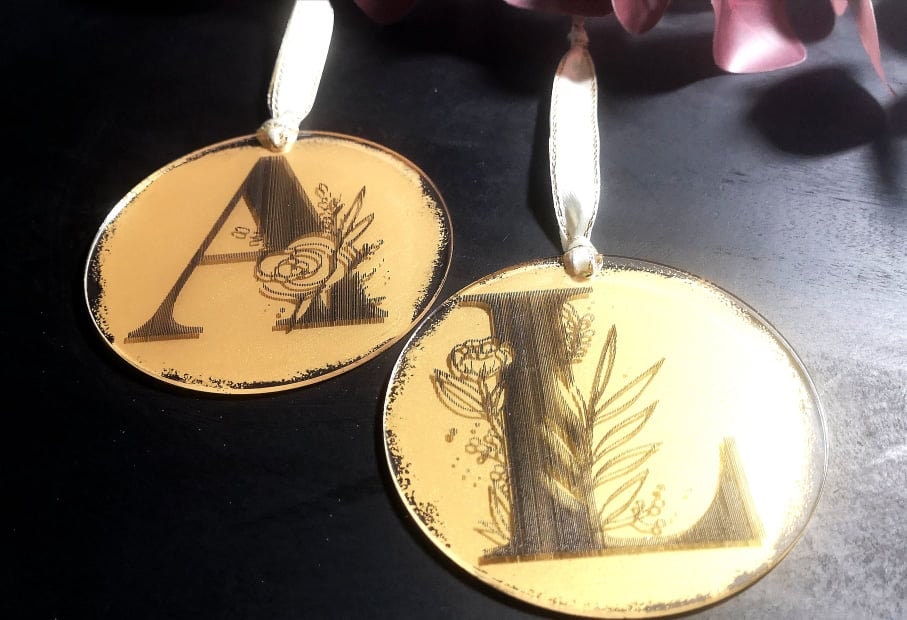 Boule Plate Gravure Initiale