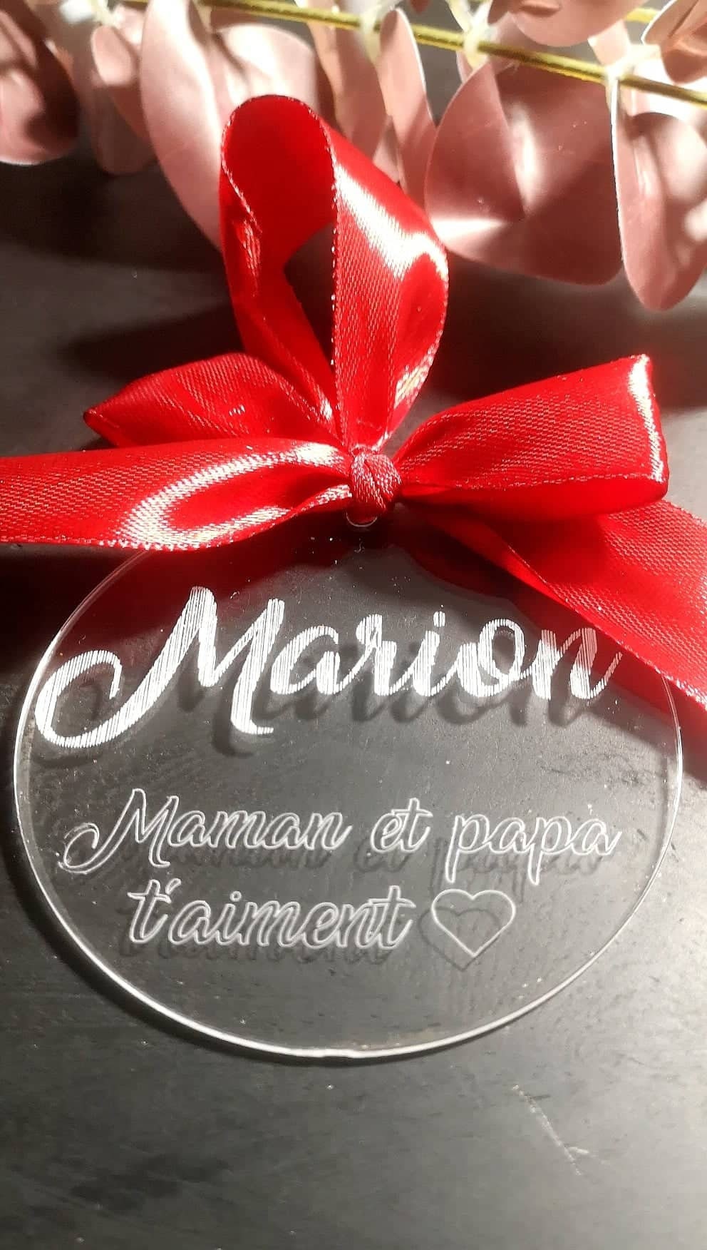 Boule de Noël Plate