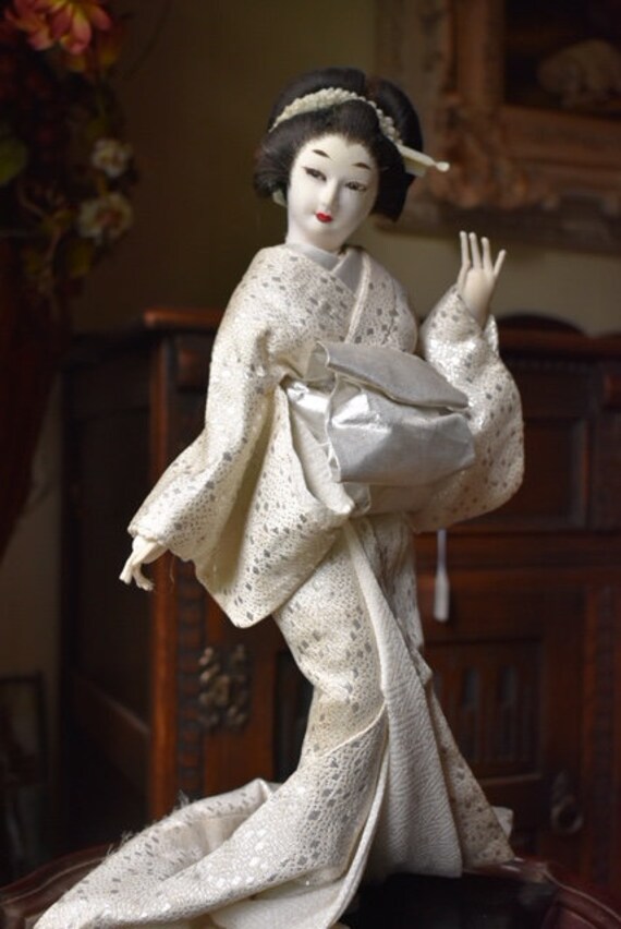 vintage geisha doll
