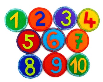 Birthday crown numbers,Birthday crown dates,Interchangeable numbers for Birthday crown,Felt numbers,Velcro numbers