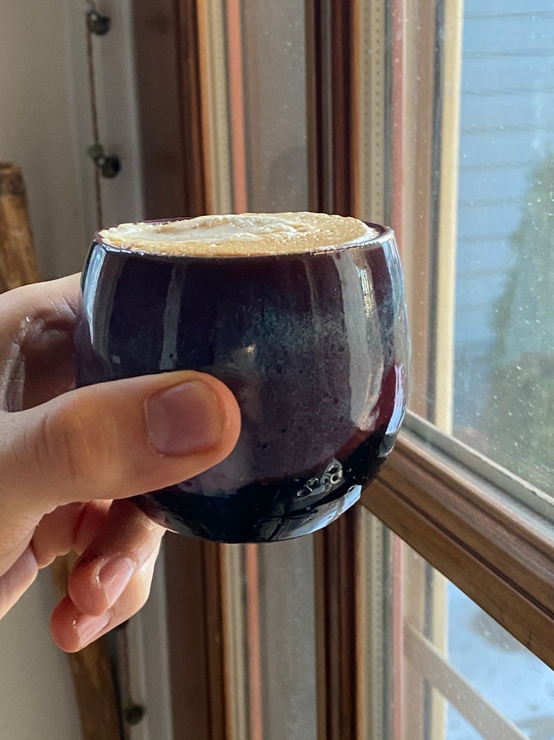 Espresso Sake goblet Whiskey Set of stemless cups: Cappuccino Wine