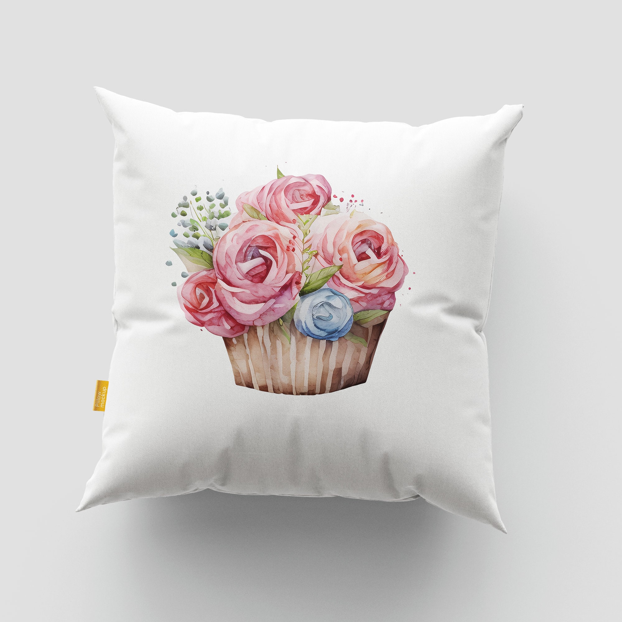 Watercolor Pastries Clipart – Baking, Sweet Treats (PNG, Commercial Use ...