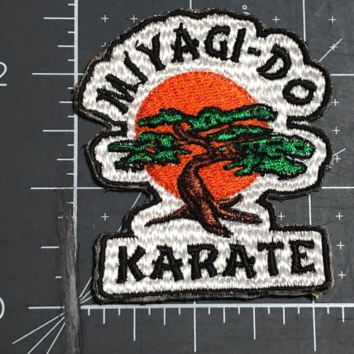 Karate Kid Miyagi Do Dojo Embroidered Sew on Iron on Patch Etsy