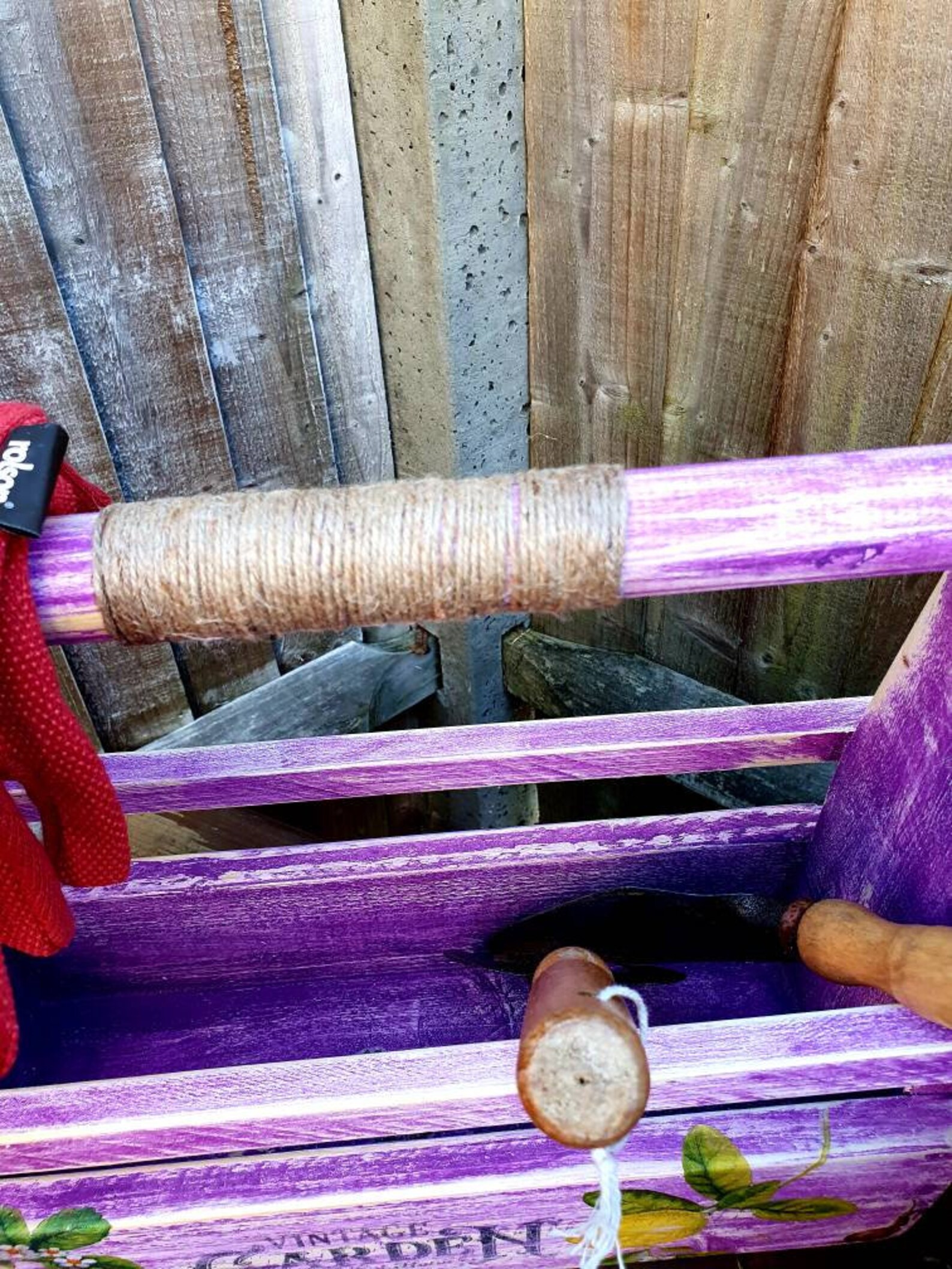 Handmade Garden Tool Holder Garden Trug Reclaimed Wood Etsy UK