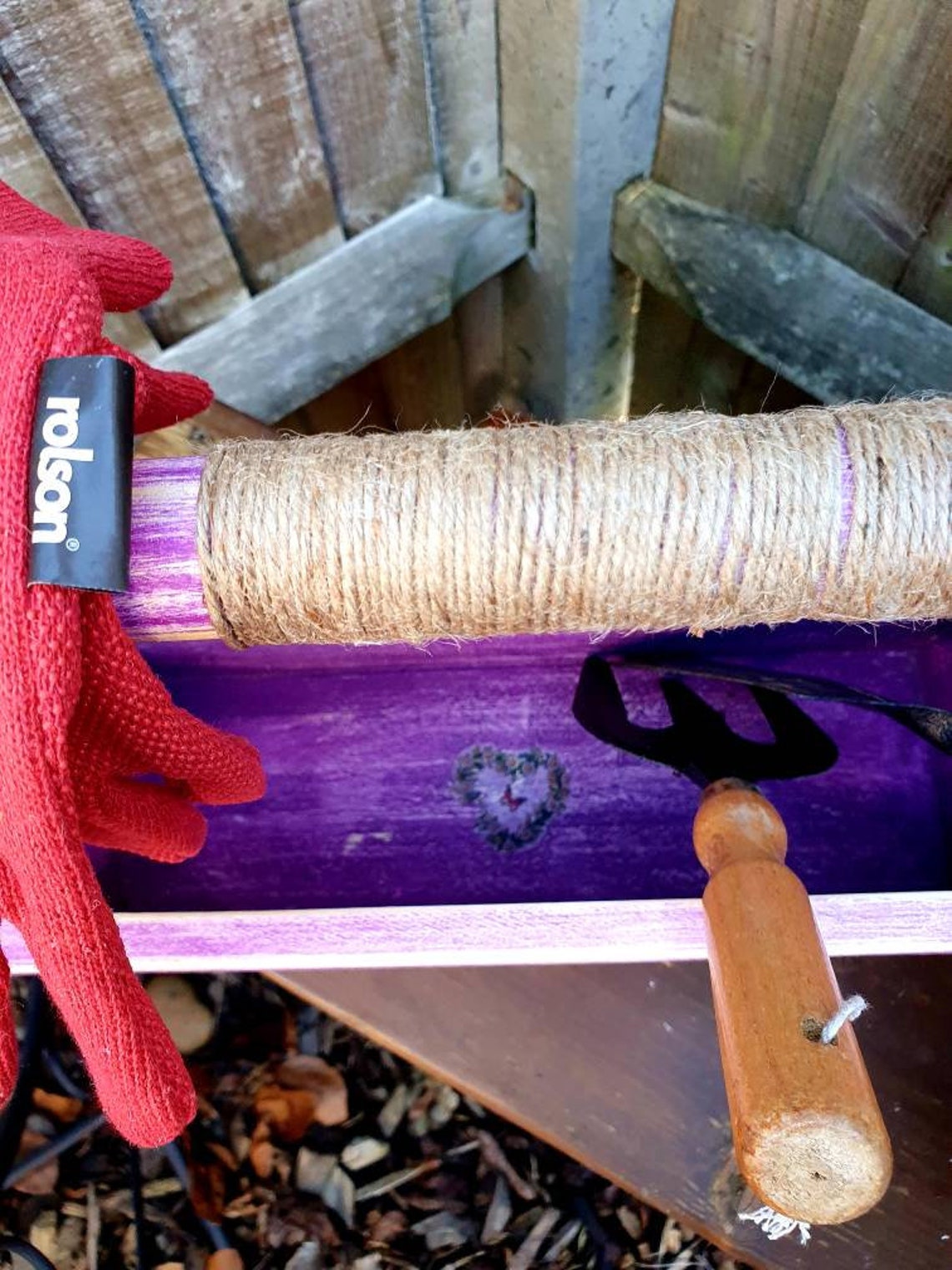 Handmade Garden Tool Holder Garden Trug Reclaimed Wood Etsy UK