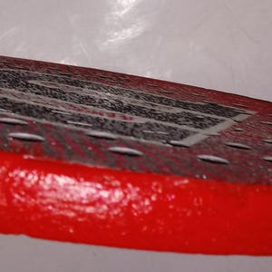 Used WILSON STEAM SMART Pickleball Paddle Grip Size:4.5”/115mm with Wilson Pro-Overgrip bild 7