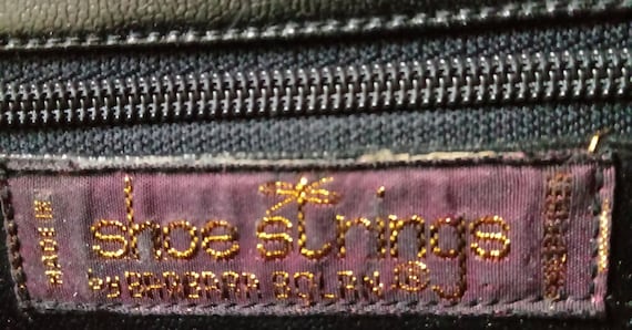 Never Used 70s Bordeaux Python Skin Shoulder Clut… - image 3