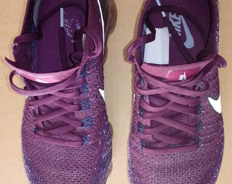 Nike US Size 8.5 Lab Air Vapormax Flyknit Bordeaux Womens Shoes 899472-602