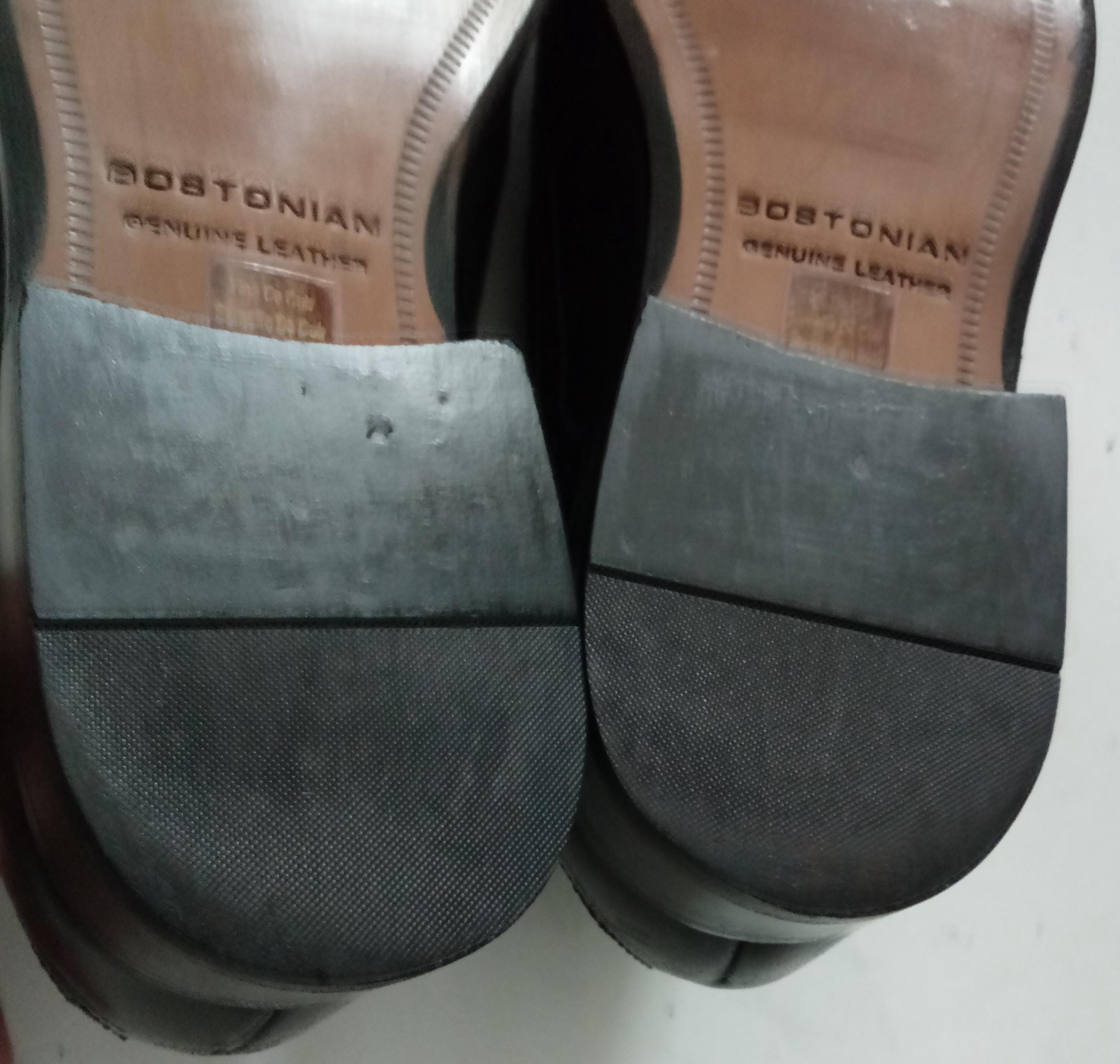 NEW!! Men’s Bostonian No 16 Wing Tip Oxford Black Leather Size 8.5M Cole Haan - Mens Original Grand Wingtip Oxford Shoes – Dress  main image 3