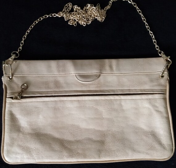 OOAK Unused 1950s Real White Python, Internal Hex… - image 1