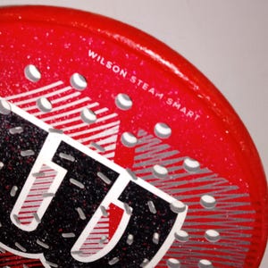 Used WILSON STEAM SMART Pickleball Paddle Grip Size:4.5”/115mm with Wilson Pro-Overgrip bild 8