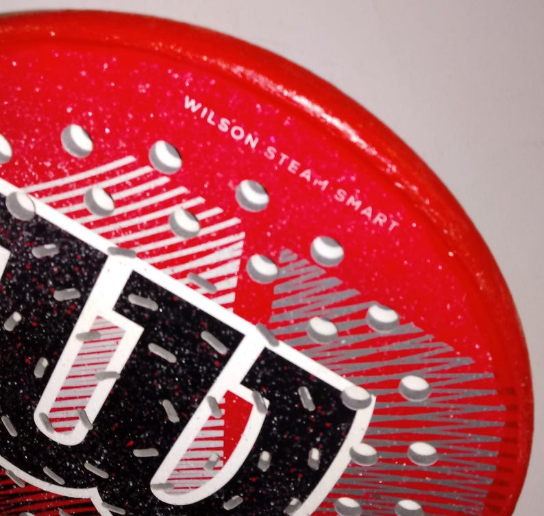 Used WILSON STEAM SMART Pickleball Paddle Grip Size:4.5”/115mm with Wilson Pro-Overgrip bild 8