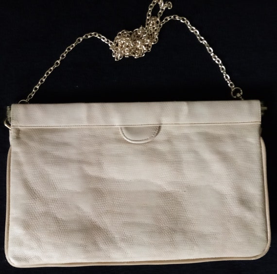 OOAK Unused 1950s Real White Python, Internal Hex… - image 3